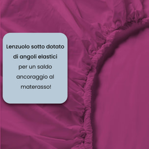 COMPLETO LETTO FANTASY, 100% Microfibra - SOFFIONI