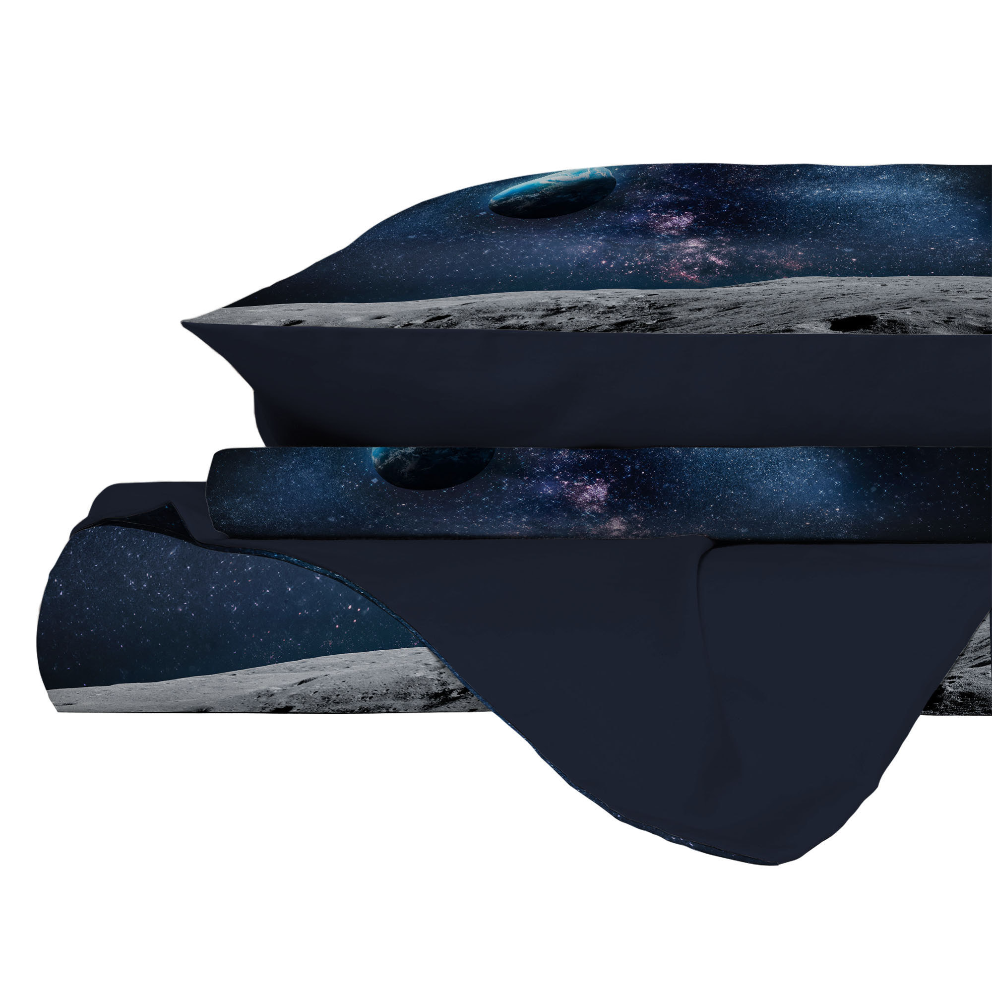 PARURE COPRIPIUMINO GOODNIGHT MATRIMONIALE - STAMPA DIGITALE 100% Microfibra