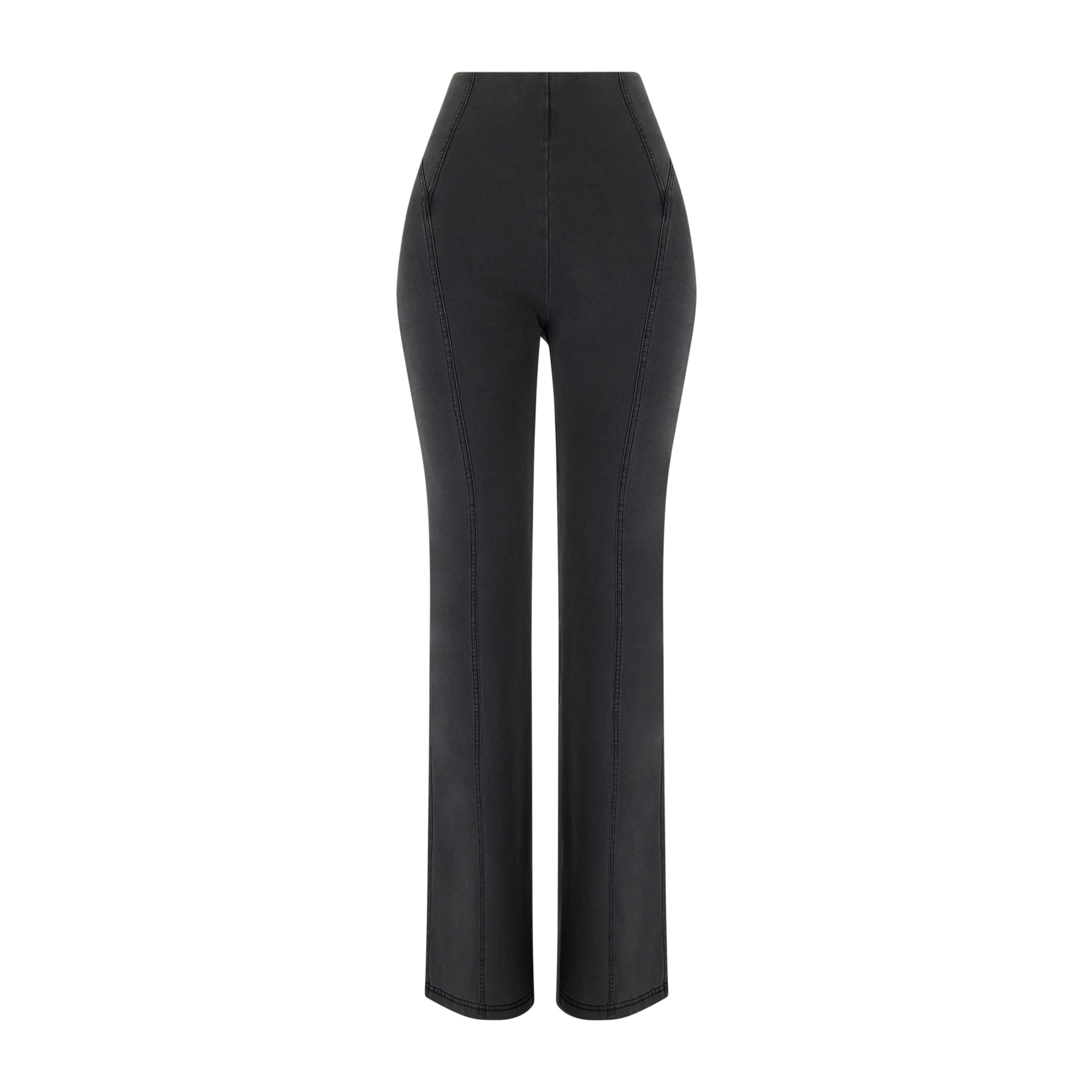 Jeggings push up WR.UP® con vita alta e fondo super flare