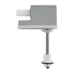 Abattant wc Thermo dur avec frein de chute NEELA Taupe mat - Charnières ABS Chromé Spirella