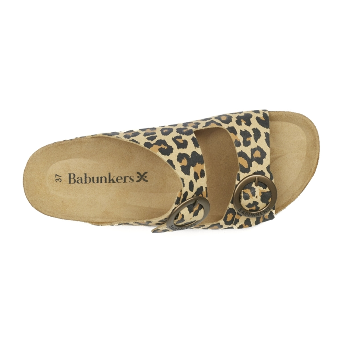SANDALO BARCELONA BABUNKERS MARRONE