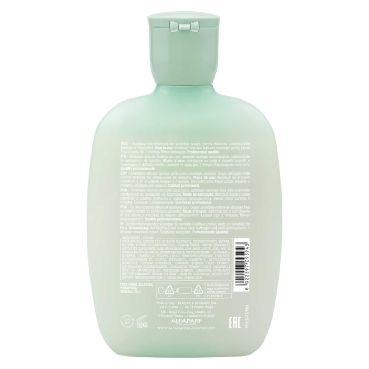 ALFAPARF MILANO Semi Di Lino Calming Micellar Low Shampoo 250ml