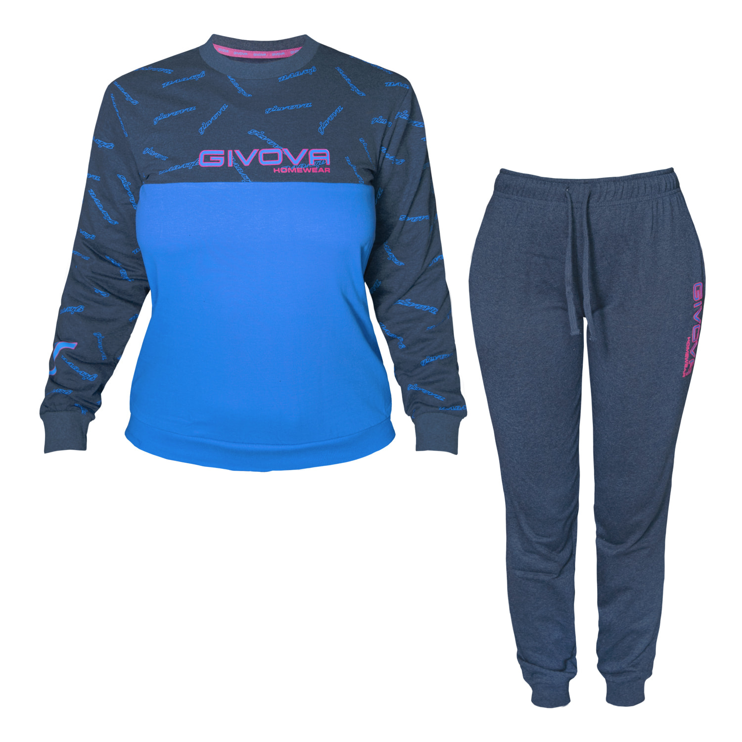 Tuta Homewear Donna GIVOVA Cotone Primavera Vari Modellli