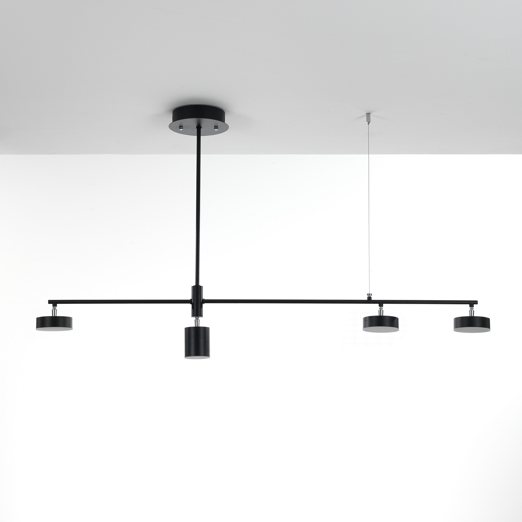 TOMASUCCI Lampadario DOMINO BLACK Nero