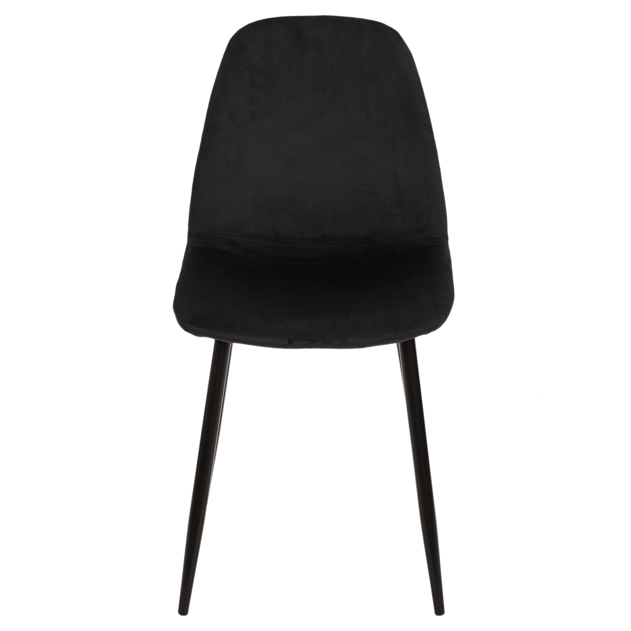 Chaise Pieds Metal Leaf Noir - Lot De 4
