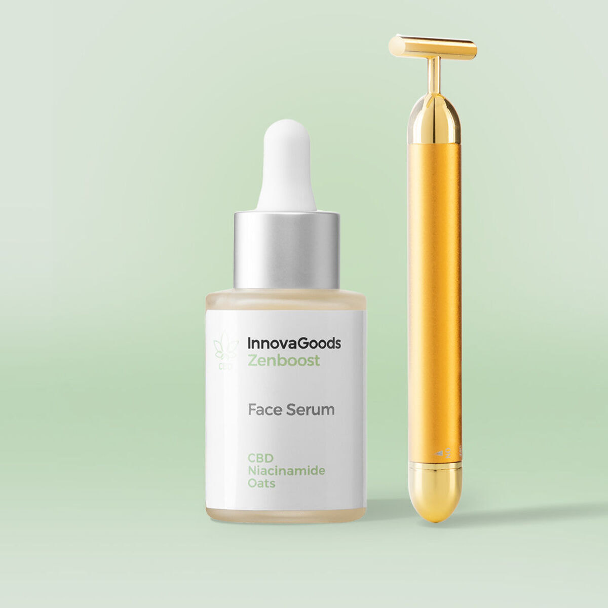 Pack Traitement Tonifiant pour le Visage CBD InnovaGoods