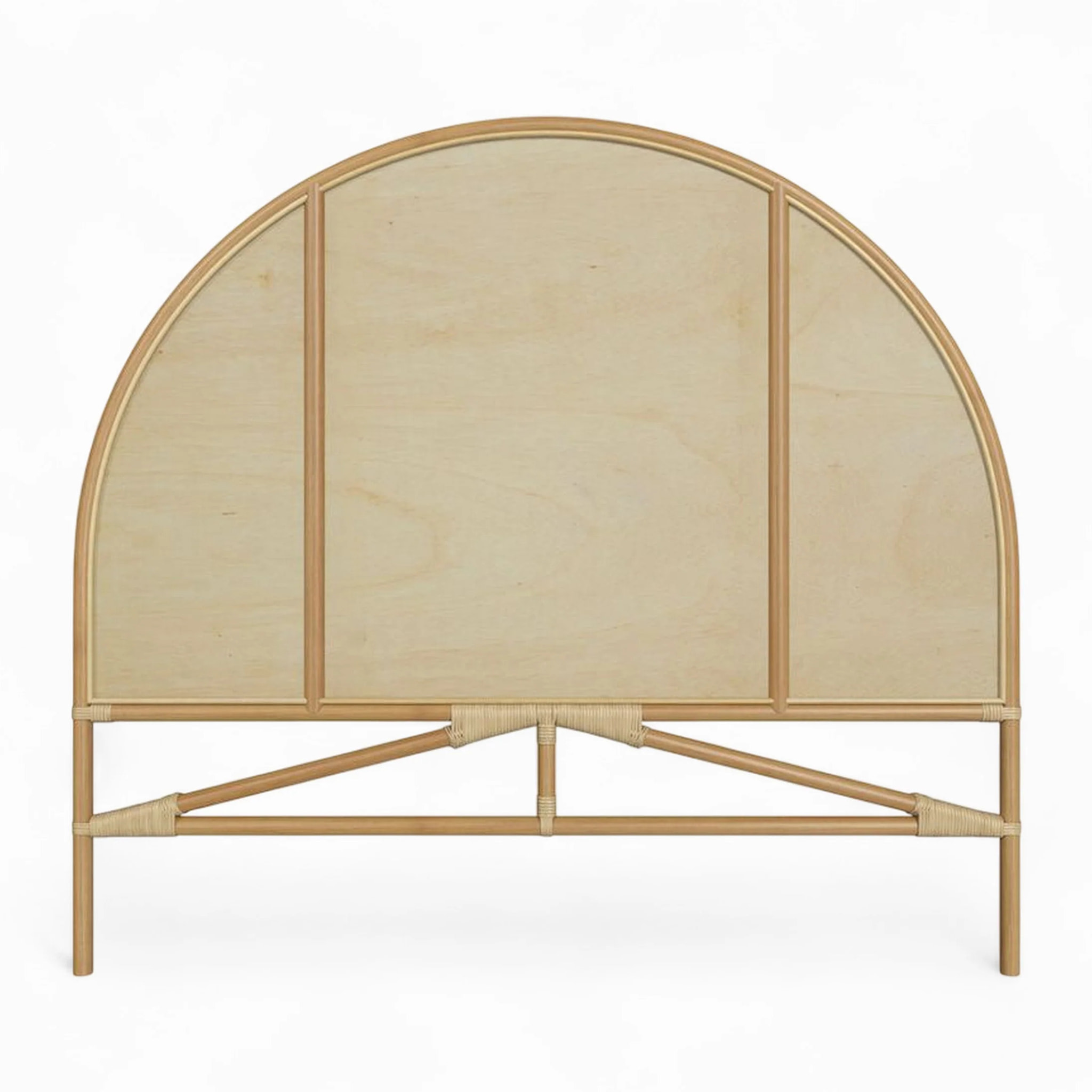 Tête de lit en rotin naturel 140 cm - Beigia