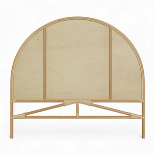 Tête de lit en rotin naturel 140 cm - Beigia