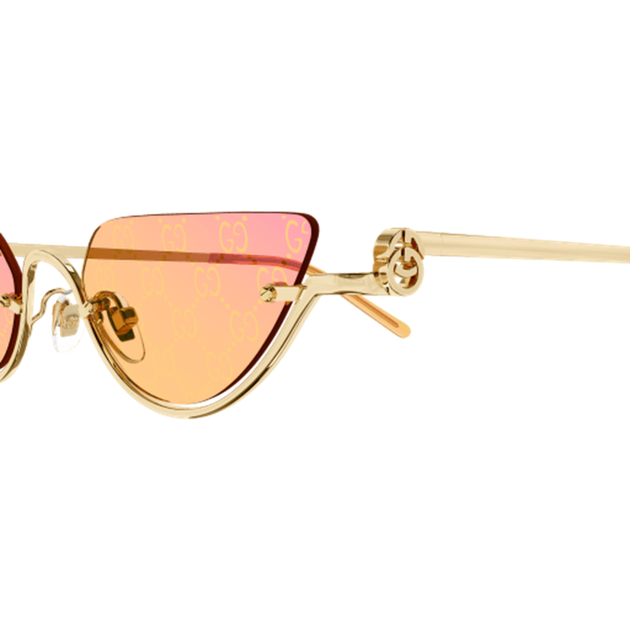 Gafas de Sol Gucci GG1603S-004 de Metal Mujer 53 mm