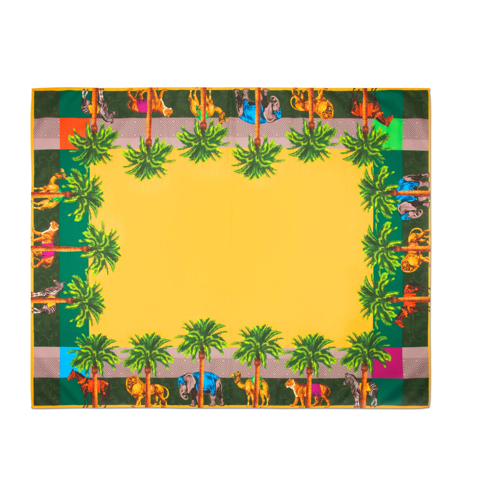 Tovaglia 140x180 Excelsa – Le Cirque du Marrakech, Cotone Multicolore