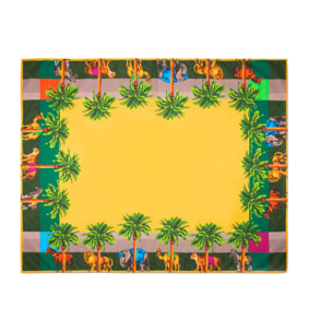 Tovaglia 140x180 Excelsa – Le Cirque du Marrakech, Cotone Multicolore