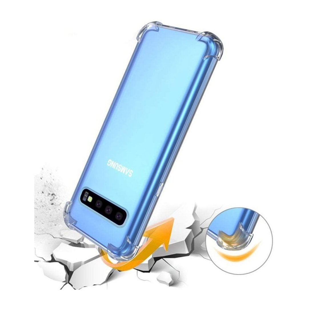 Coque Samsung Galaxy S10 anti-choc bords renforcés Souple transparente