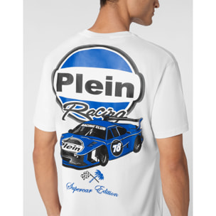 PHILIPP PLEIN T-Shirt Round Neck RACING
