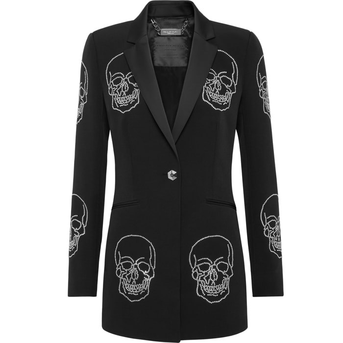 PHILIPP PLEIN COAT LONG SKULL
