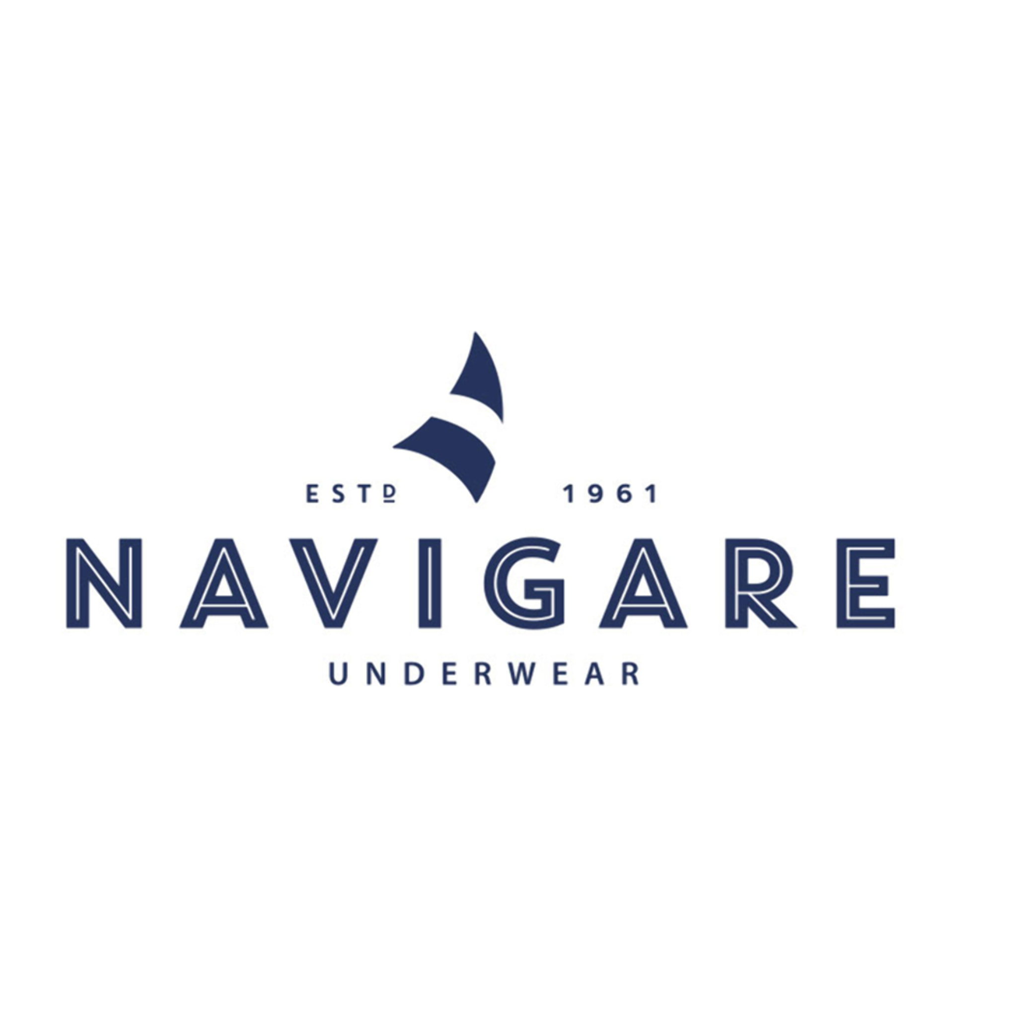 3 T-shirt da Uomo Girocollo in 100% Cotone Navigare, Art. 513 Navy