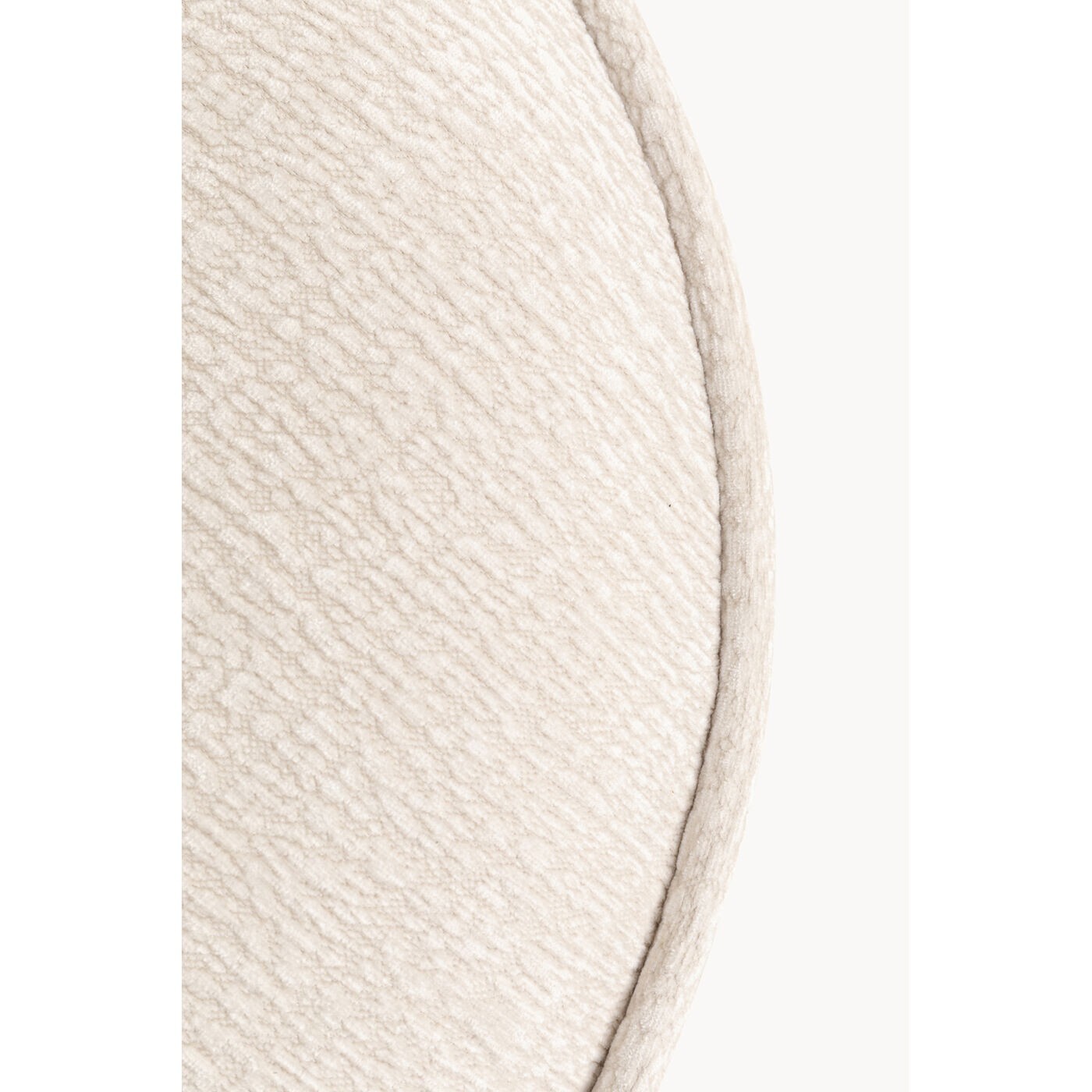 Fauteuil pivotant Ovo crème Kare Design