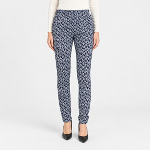 PANTALONE FLUIDO. MOD T771. Vita regolare e gamba regolare