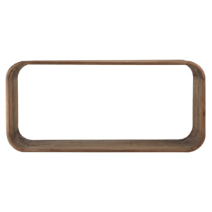 ROMY - Console design arrondi en bois de mindi