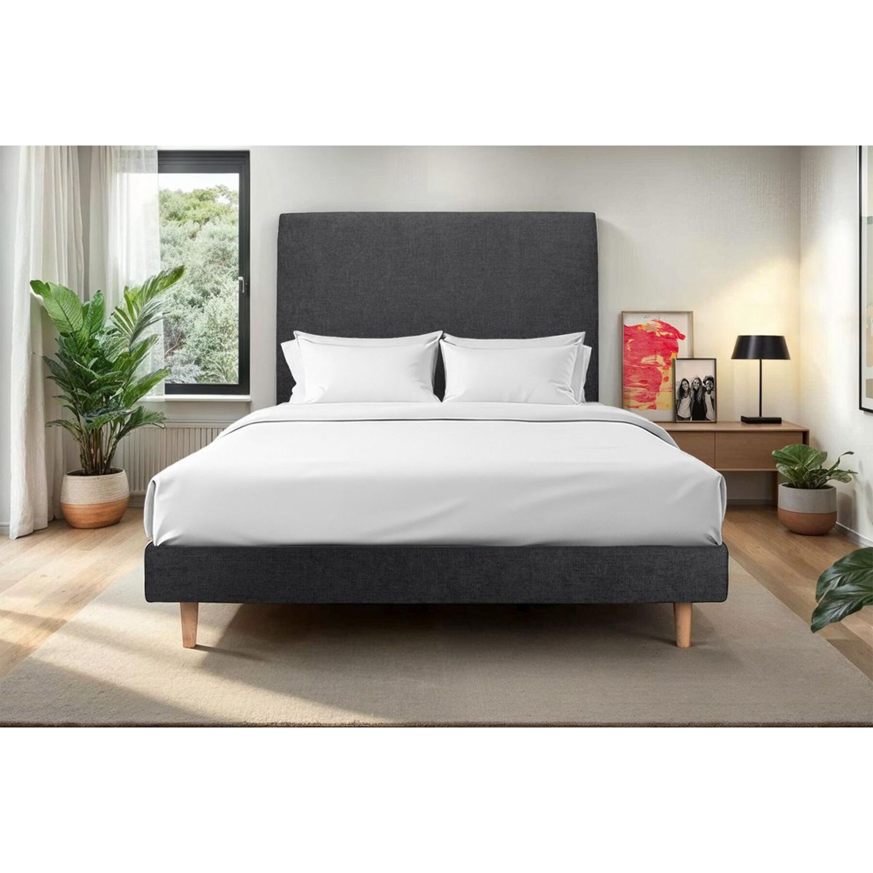 Sommier Kit Tissu Ep14 - pieds bois