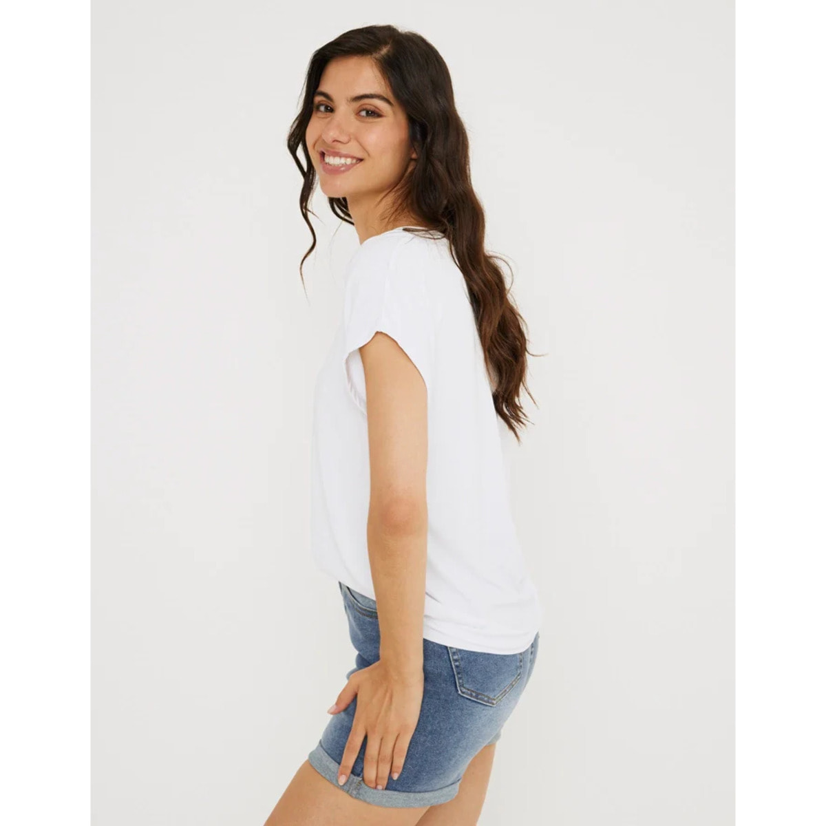 Camiseta Manga Corta Blanco - Amiyin