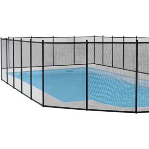 Bestway Barrière de protection pour piscine avec filet modulable 366 cm