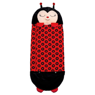 Sacco nanna trasformabile in cuscino, per bambini, Ladybird. Tocco morbido. Piccolo/S: 128x45 cm.