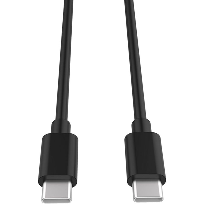 Câble USB C ESSENTIELB vers USB-C noir 1m