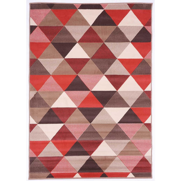 Tapis salon et chambre tissé motif géométrique DEHO