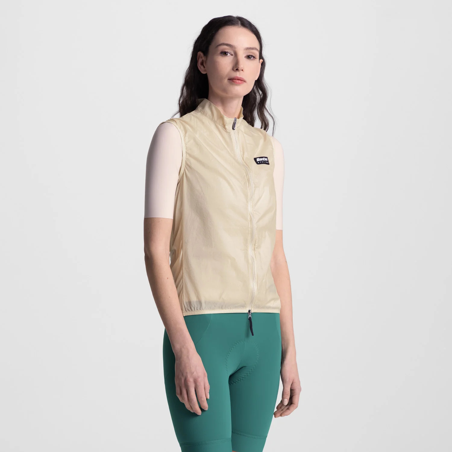 Ready To Ride Windproof Vest - Cappuccino