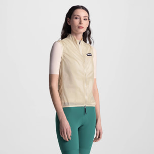 Ready To Ride Windproof Vest - Cappuccino