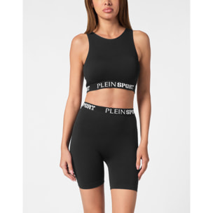 PLEIN SPORT Sports Bra LOGO