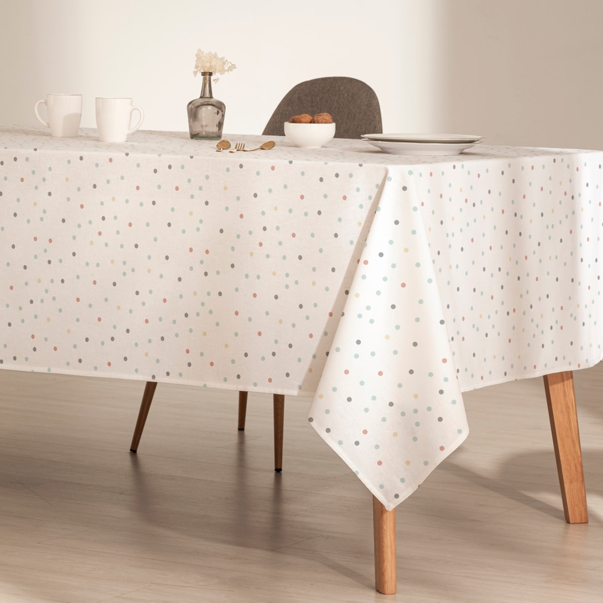 Nappe anti-tâches 100% coton LINSE VERANO