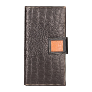 Portafoglio unisex in vera pelle - Modello Aethel - 23.0 x 12.0 x 2.0 cm