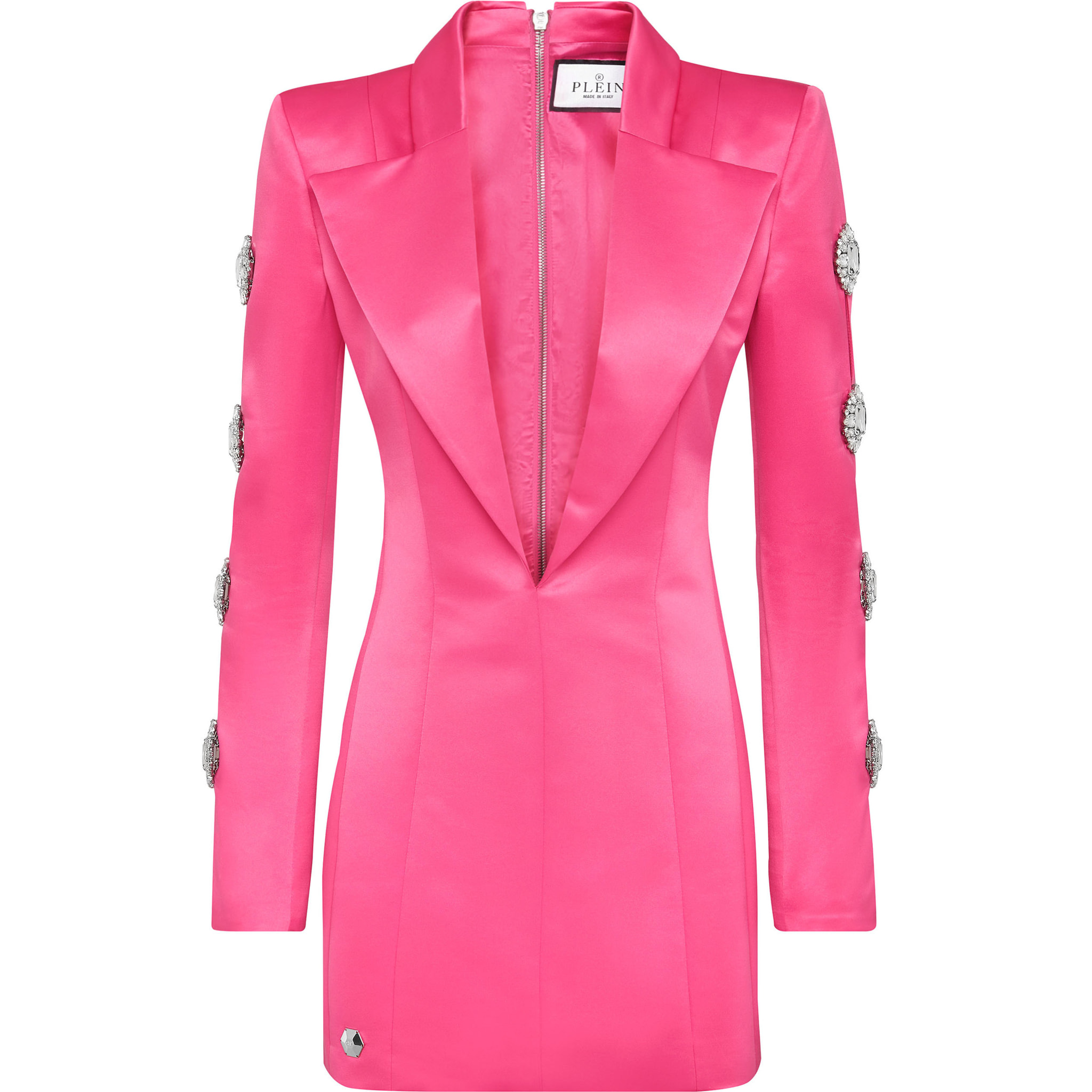 PHILIPP PLEIN Short Dress BROOCHES