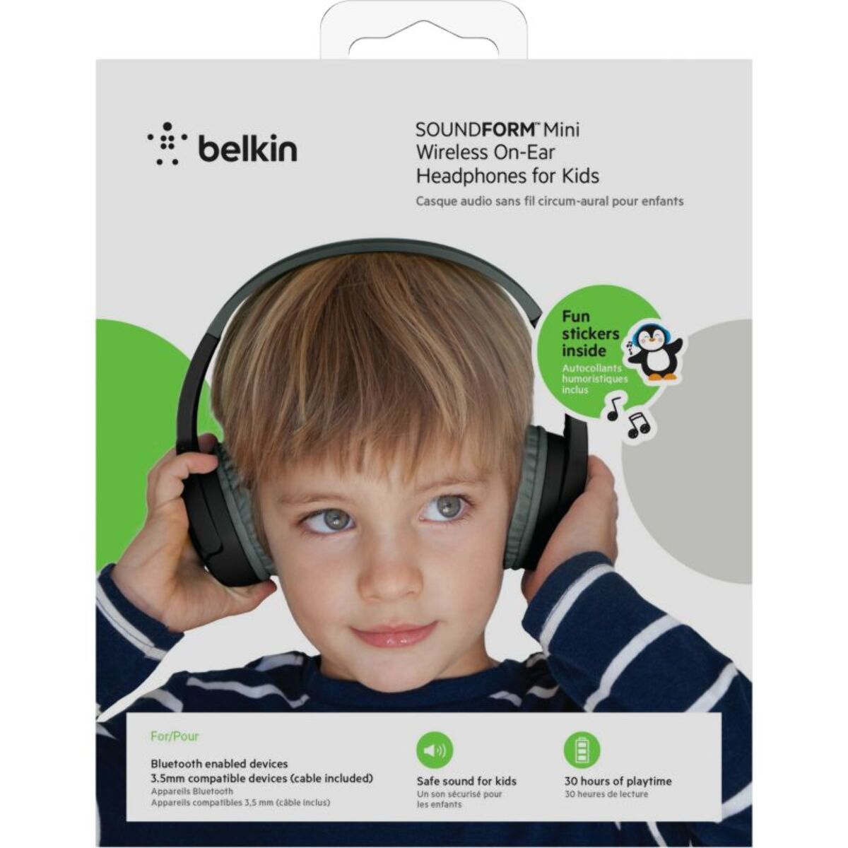 Casque BELKIN pour enfant SoundForm Mini Noir