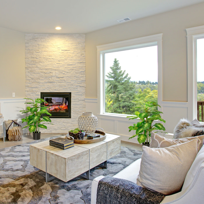 Juego de 2 Plantas Artificiales de 95 cm Árboles Artificiales con Maceta Plantas Sintéticas para Decoración Hogar Salón Oficina Verde