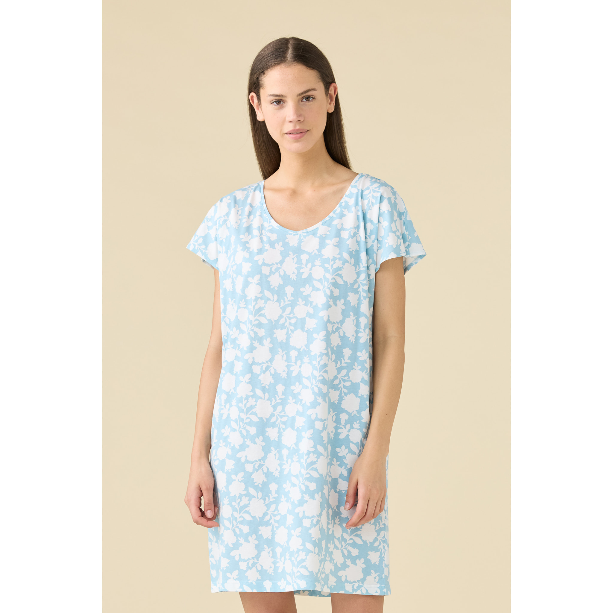 Abitino donna estivo in cotone articolo floret. Noidinotte