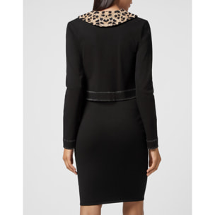 PHILIPP PLEIN Cárdigan LEOPARD