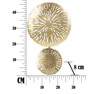 LAMPADA DA MURO SIMPLE GLAM CM 28,5X8X46