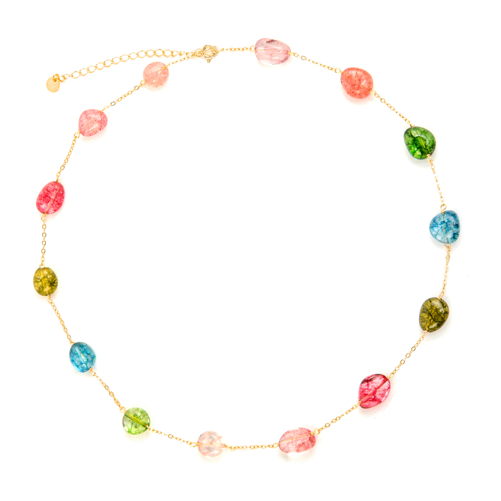 Collar Refus acabado oro amarillo 18k