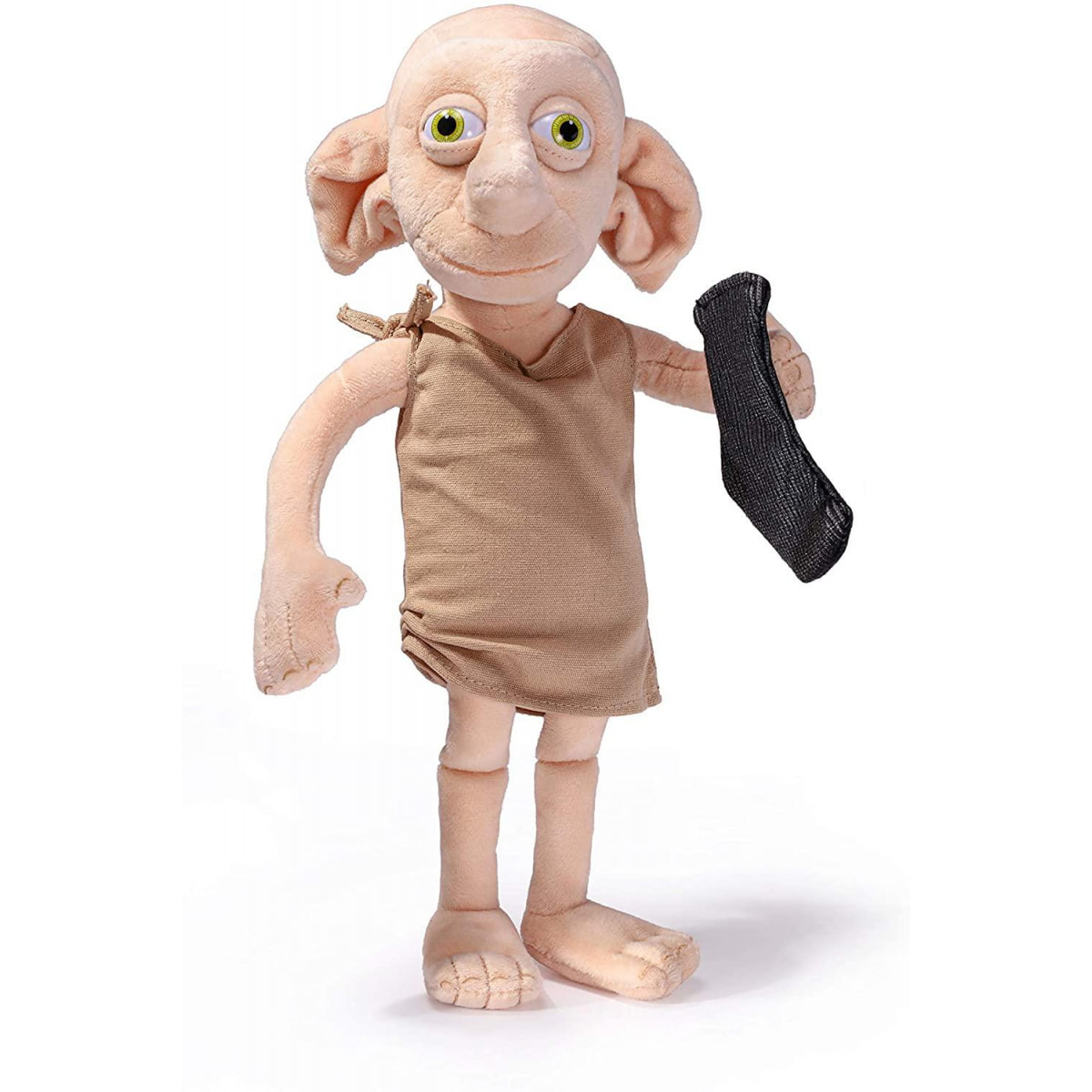 Harry Potter Peluche Interattivo Dobby con Calzino 32 cm Noble Collection