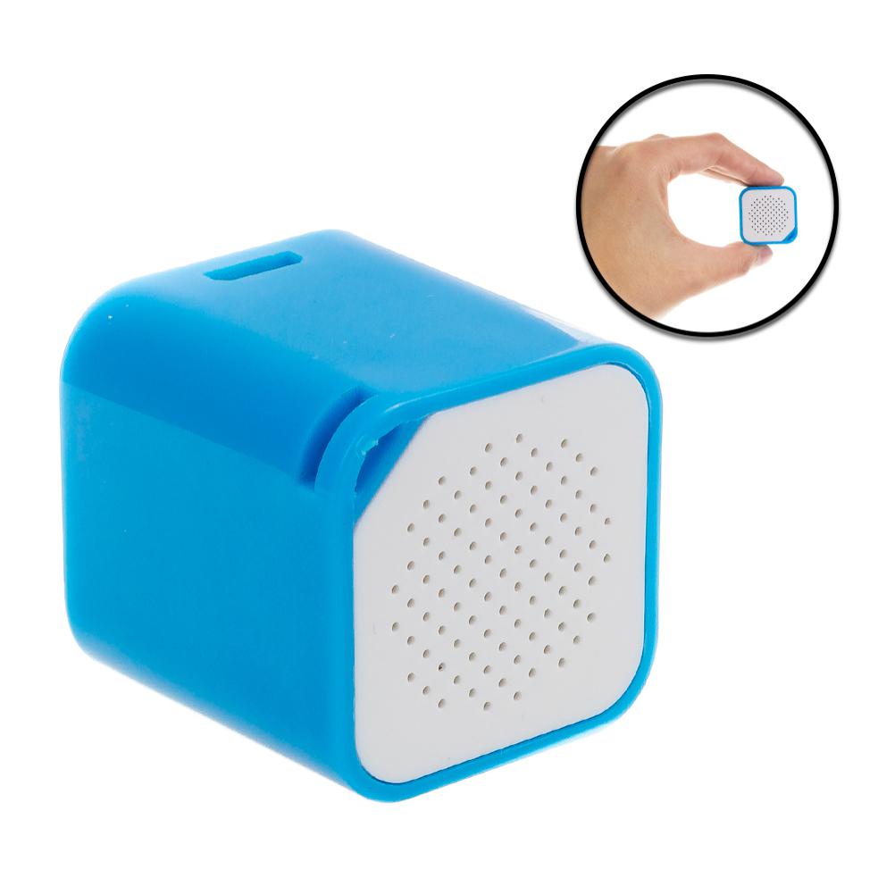 Mini altavoz bluetooth cúbico con manos libres