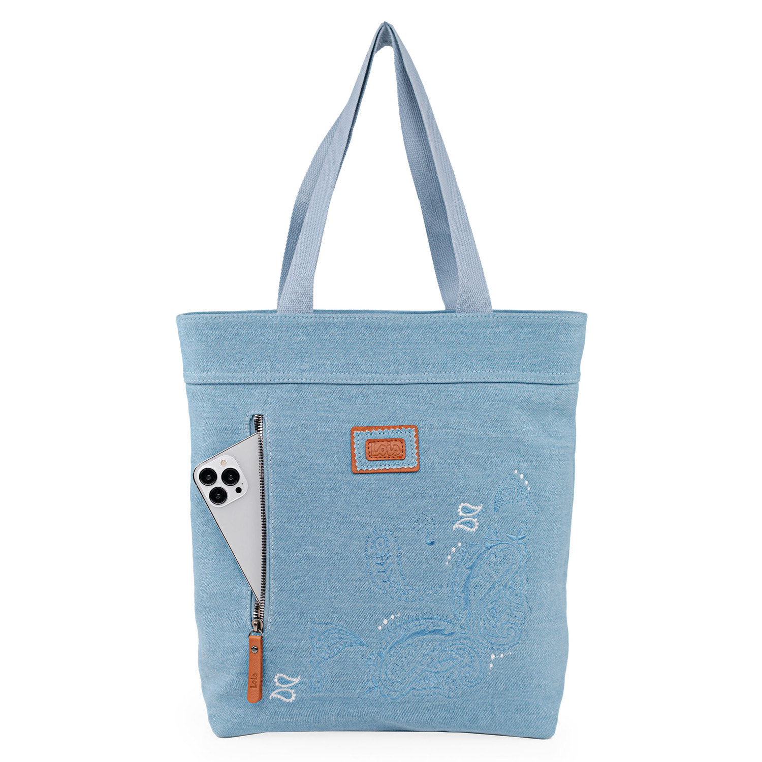 Bolso Shopper-Tote Lois Cincinnati Azul