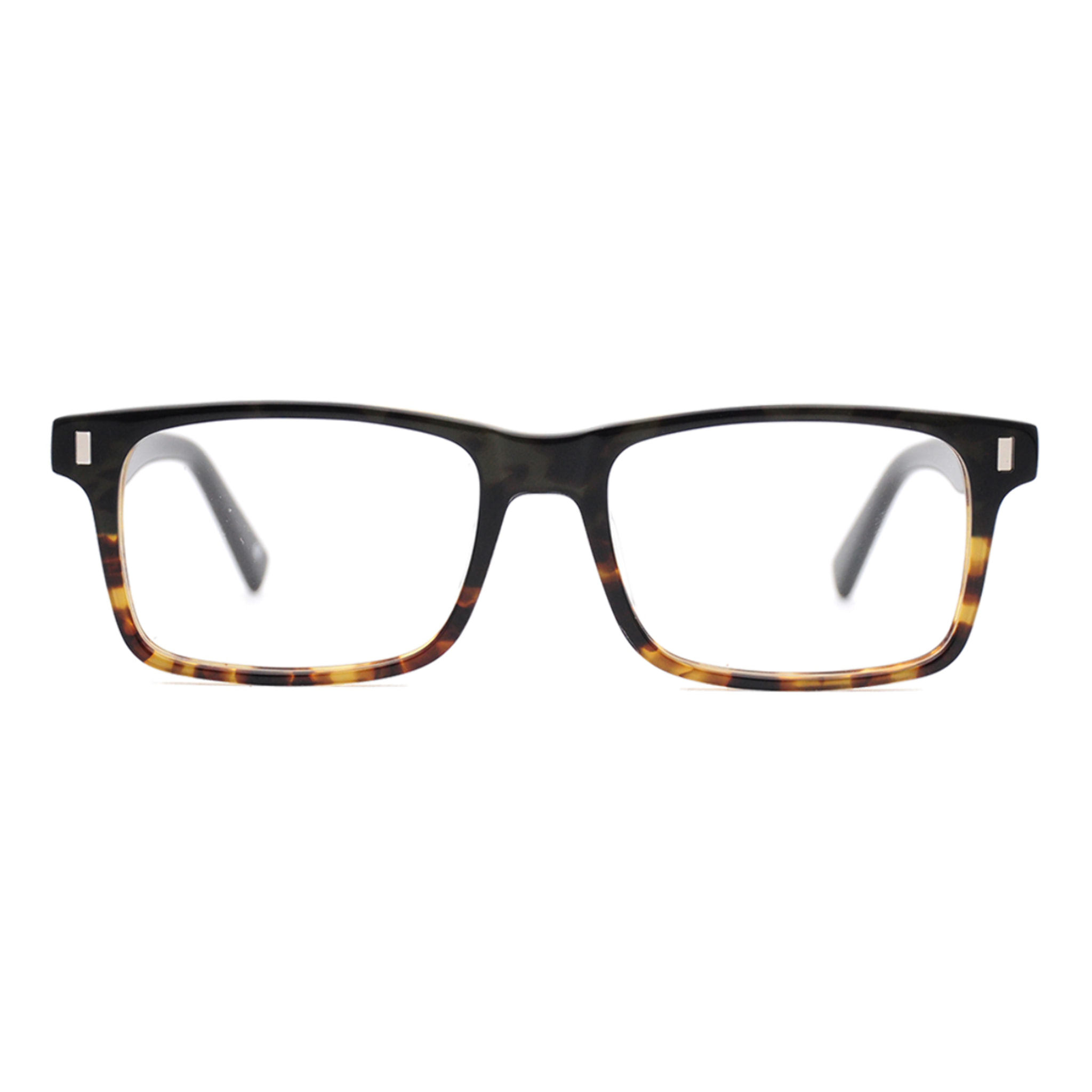 Gafas de sol OCEAN CIRCLE - Plata brillante / Marrón degradado