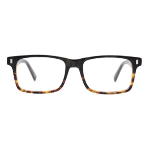 Gafas de sol OCEAN CIRCLE - Plata brillante / Marrón degradado