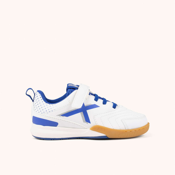 Zapatilla de Fútbol Sala para Niños con Cordones Elásticos y Velcro MUNICH RONDITO KID ELASTIC LACES 14