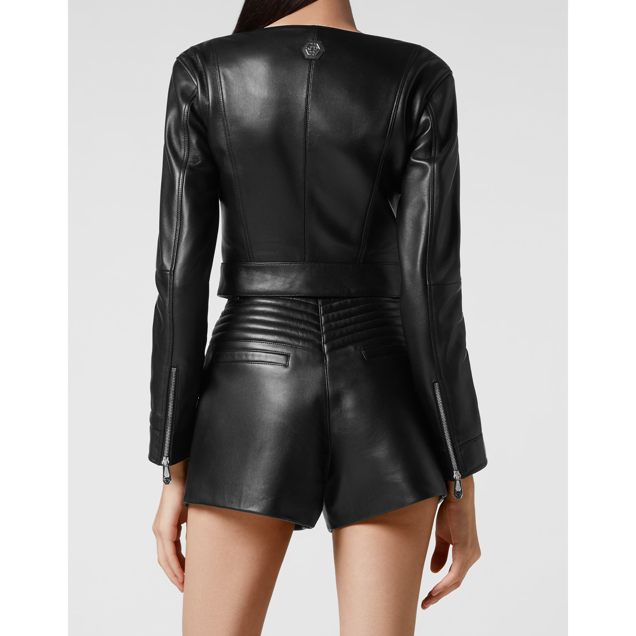 PHILIPP PLEIN Leather Jacket