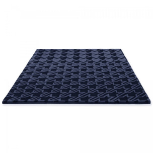 Tapis salon et chambre fait à la main en laine motif géométrique