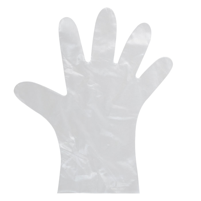 Lot de 100 Gants de Ménage Jetables - JE CHERCHE UNE IDEE - Transparent - Hygiène