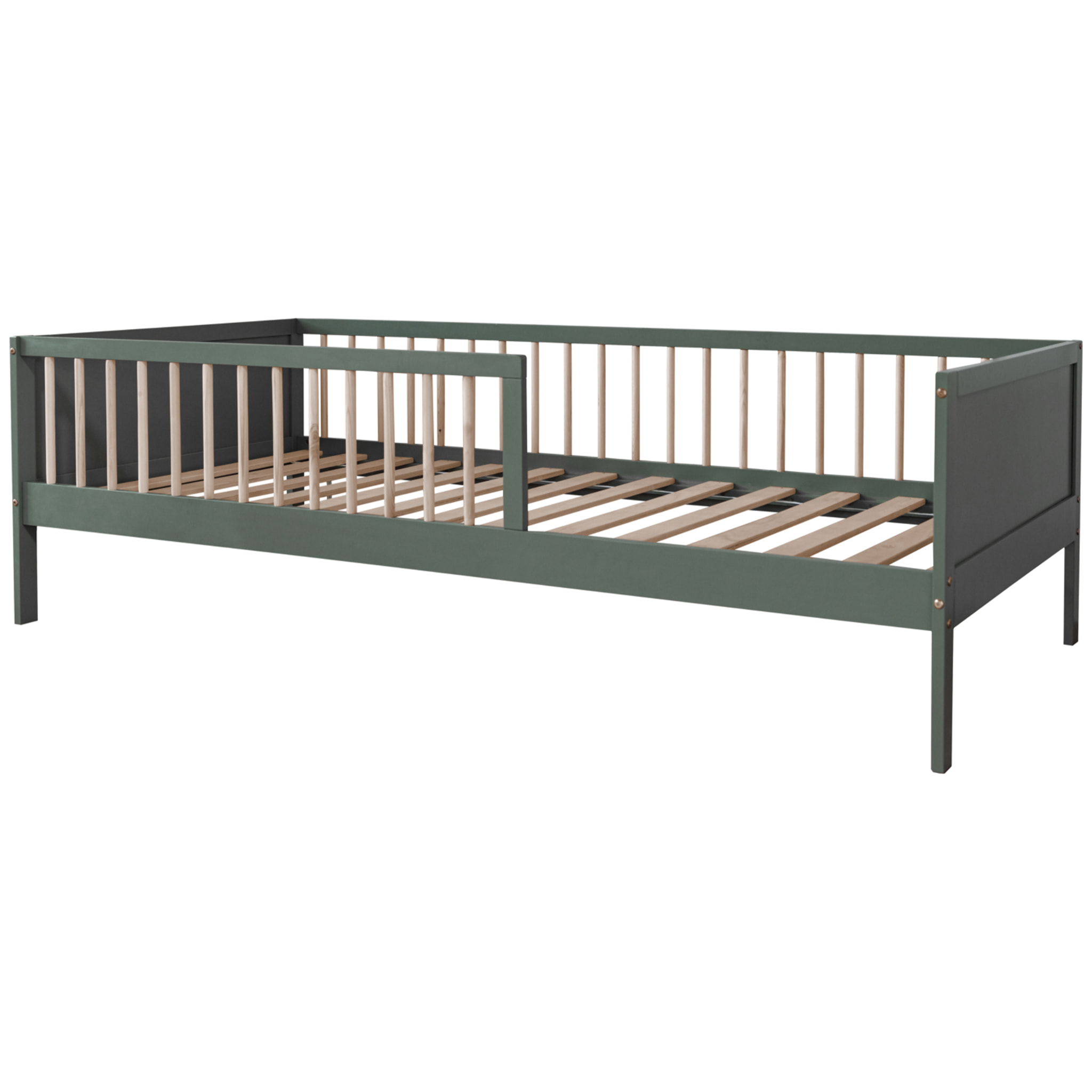 Lit pour enfant 190x90cm vert ADAM